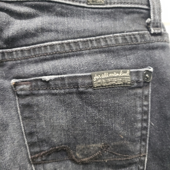 For All 7 Man Kind stretch jeans size 27 - Picture 3 of 8